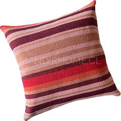 Funda de Cojín Boho Trama San Pedro Cuadrado 50x50cms