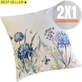 Fundas de Cojín Estampadas Hortensias Interior y Exterior | Mandir Home