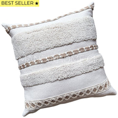 Funda de Cojín Premium Bohemia Luis Cuadrada