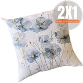 Fundas de Cojín Estampadas Flores Pastel Interior y Exterior | Mandir Home