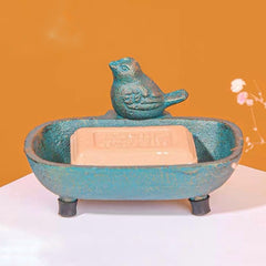 Jabonera Hierro Fundido Pajarito 13x6,5cms