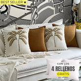 4 FUNDAS PREMIUM TULUM + RELLENOS