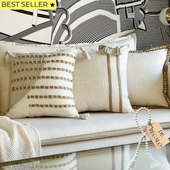 SET 3 FUNDAS RÚSTICAS PREMIUM + REGALO