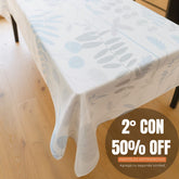 Mantel antimanchas Aqua | lavable y sin plancha