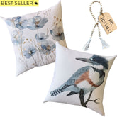 SET 2 FUNDAS ESTAMPADAS - BOTÁNICO 1 + REGALO