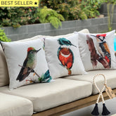 SET 3 FUNDAS ESTAMPADAS - AVES DEL BOSQUE + CUENTA GRATIS