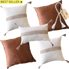 SET 5 FUNDAS PREMIUM TIERRA FRANJA + REGALO