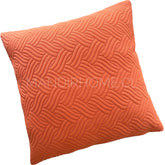 ¡Quedan 2! Funda de Cojín Terciopelo Costuras Trenza Ladrillo Cuadrada