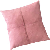 Funda de Cojín Gamuzado MAXI 50x50cms Palo Rosa Costuras