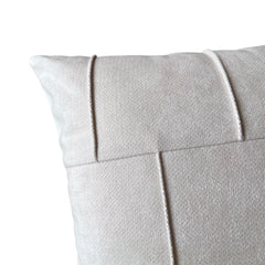 Funda de Cojín Puro Blanco Invierno Cuadrada