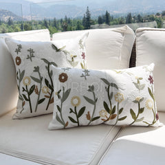 Funda de Cojín Bordado Maite 45x45cms lo