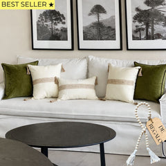 SET 5 FUNDAS PREMIUM VERDE FRANJA + CUENTA GRATIS