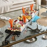 Tabla Madera Negro 120x25cms