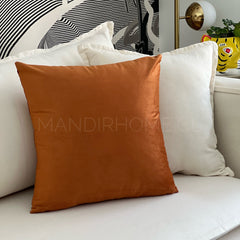 2X1 COMBOS TERCIOPELO LADRILLO 45X45cms