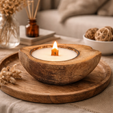 Vela Aroma de Coco Natural 210grs