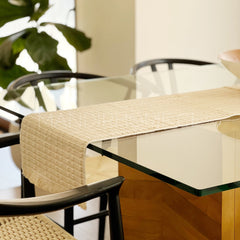 Camino de Mesa Tejido Crudo 180x35cms