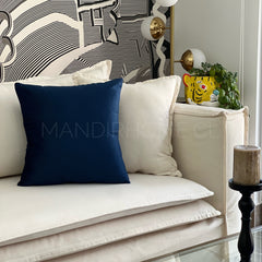 2X1 COMBOS TERCIOPELO AZUL 45X45cms - Mandir Home
