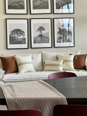 Funda de Cojín Velvet Liso Café