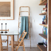 Manta Menta Punto Borlas Esquinas 180x120cms