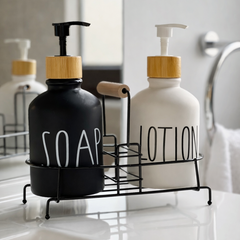 Dispensador de jabón y crema baño