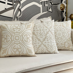 Funda de Cojín Bordado María José Cuadrada 45x45cms