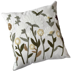 Funda de Cojín Bordado Maite 45x45cms lo