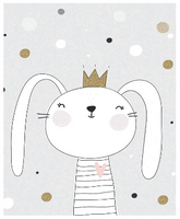 Alfombra Vinílica La Coneja 110x140cms/ A PEDIDO