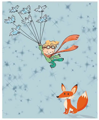 Alfombra Vinílica Vamos Zorro 110x140cms/ A PEDIDO