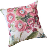 Funda de Cojín Estampada Flores Vintage 45x45cms
