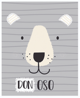 Alfombra Vinílica Don Oso 110x140cms/ A PEDIDO