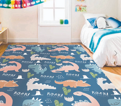 Alfombra Vinílica Dino Roar! 140x160cms/ A PEDIDO