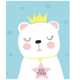 Alfombra Vinílica Niña Tierna 110x140cms/ A PEDIDO