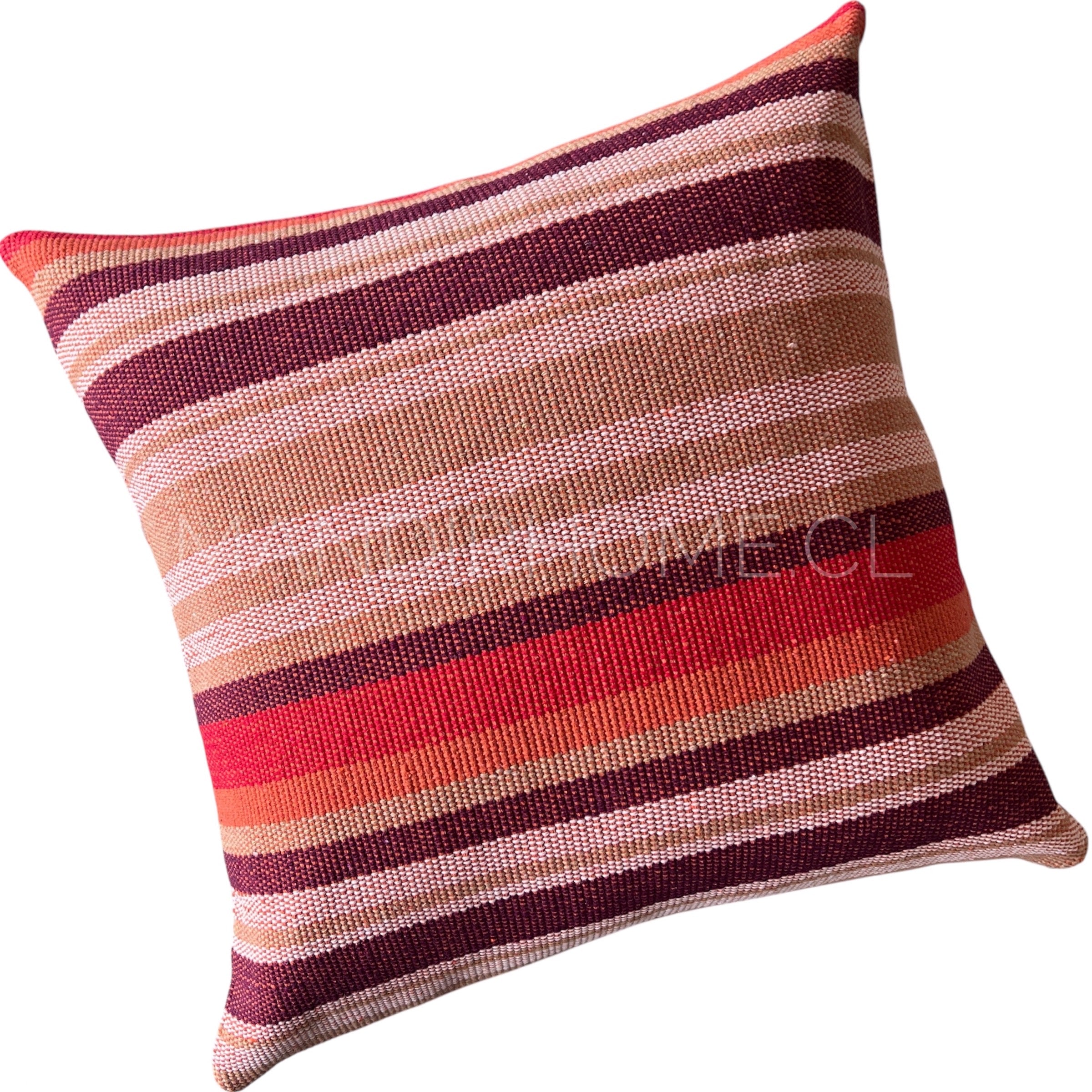 Funda de Cojín Boho Trama San Pedro Cuadrado 50x50cms