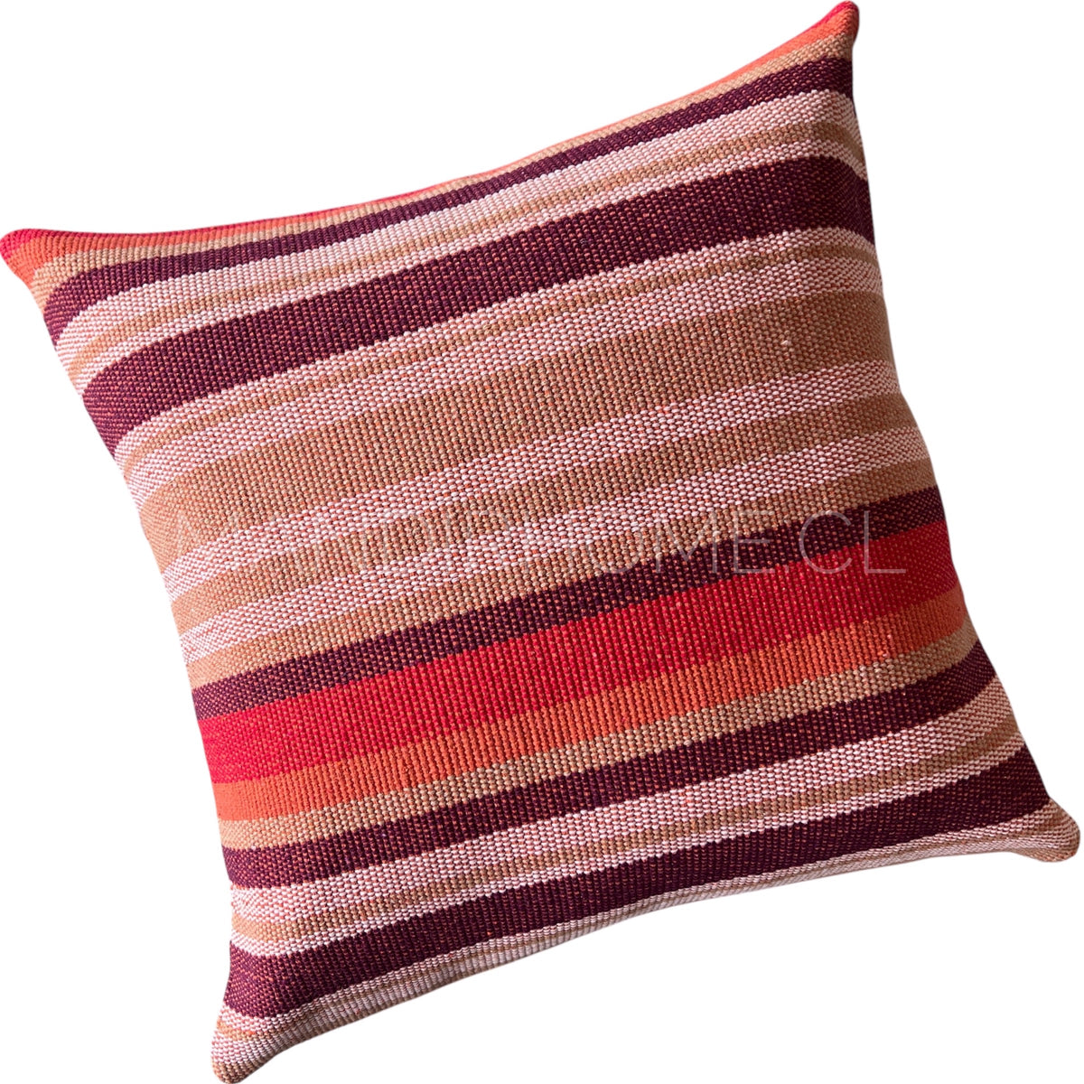 Funda de Cojín Boho Trama San Pedro Cuadrado 50x50cms