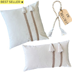 SET 2 FUNDAS SIMONA RÚSTICO + REGALO