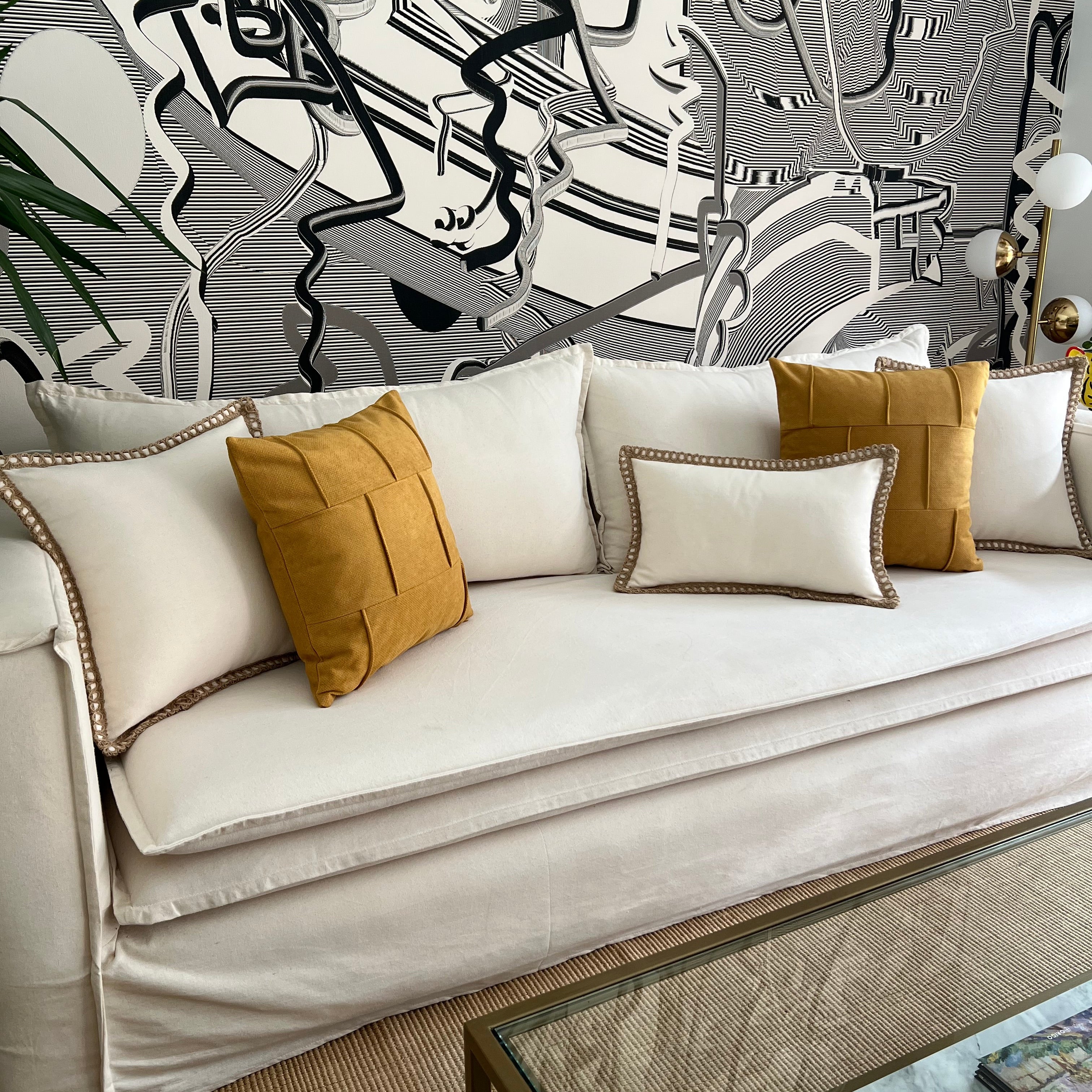 SET 5 FUNDAS PREMIUM LINO YUTE Y PURO CAMEL + REGALO