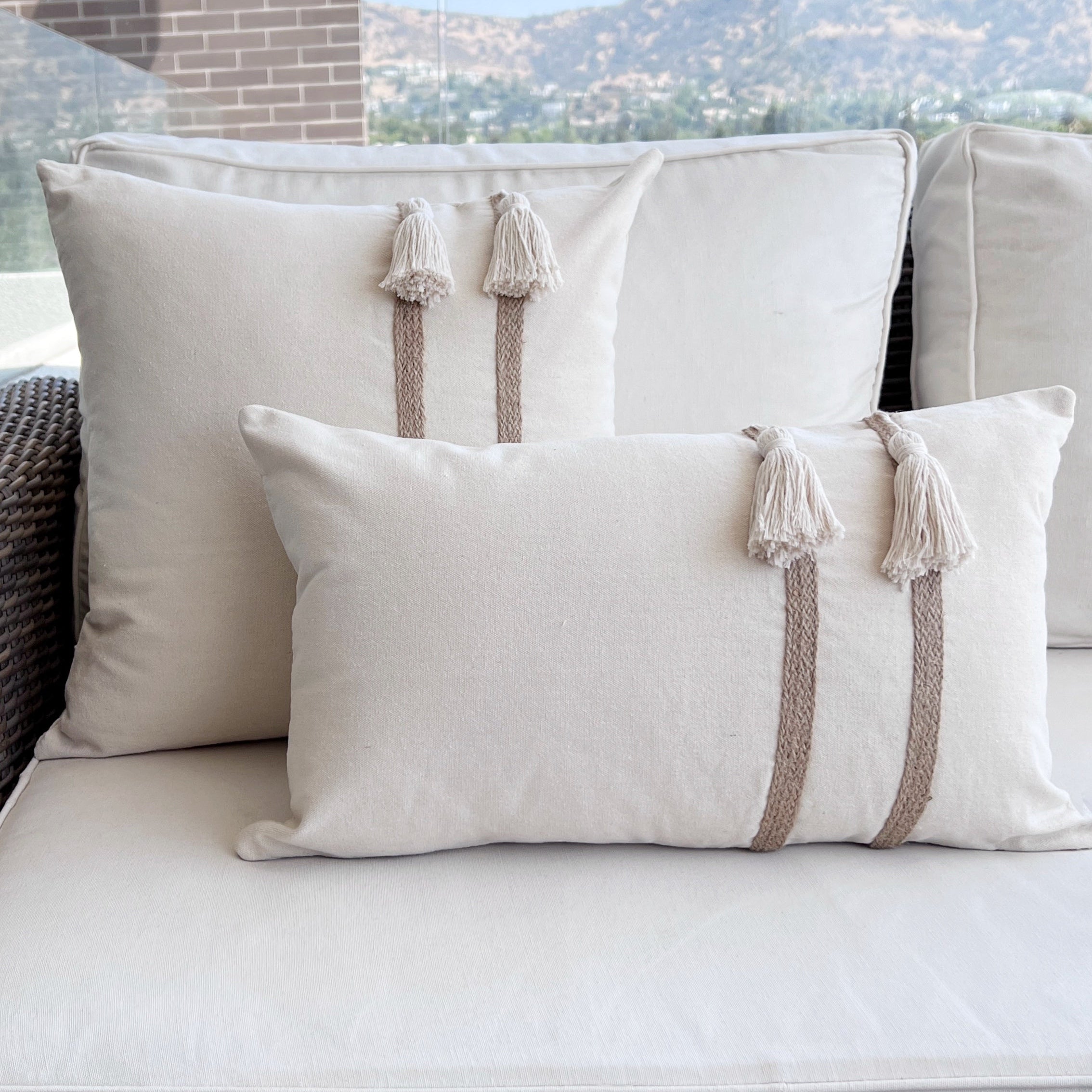 SET 2 FUNDAS SIMONA RÚSTICO + REGALO