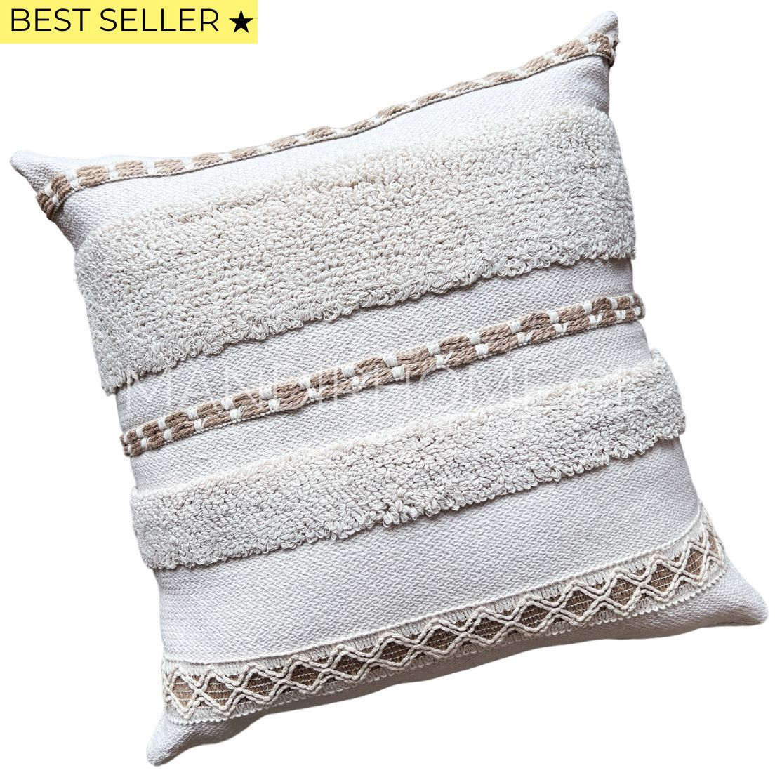 Funda de Cojín Premium Bohemia Luis Cuadrada