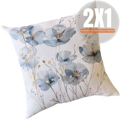 Fundas de Cojín Estampadas Flores Pastel  Interior y Exterior | Mandir Home