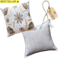 SET 2 FUNDAS ESTELA Y BEIGE PESTAÑA + REGALO