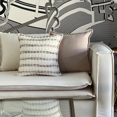 Cojín Decorativo Arena Beige Texturizado 45x45 cm | Cojín Estilo Natural