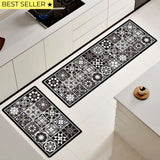 ¡NEW! Set Alfombras de Cocina Baldosas Mandala 2 Antideslizante y Absorbente