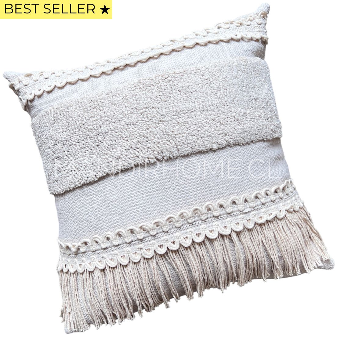 Funda de Cojín Premium Bohemia Hugo Cuadrada