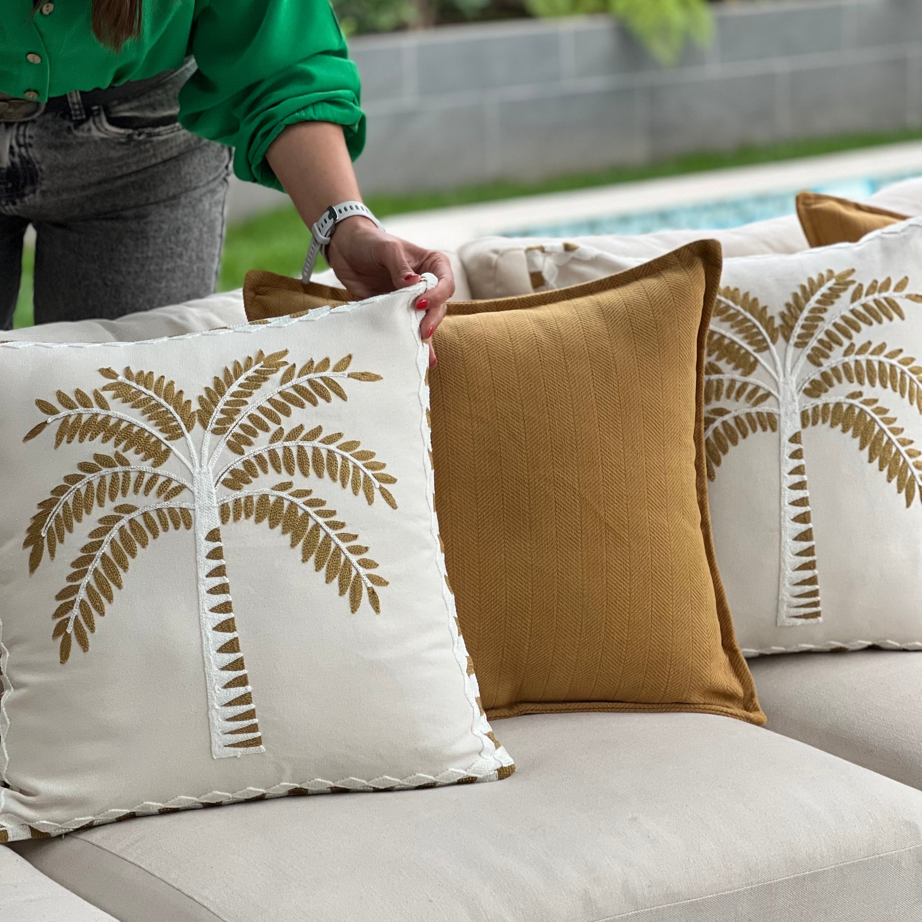 SET 4 FUNDAS PREMIUM TULUM BORDADO + CUENTA GRATIS