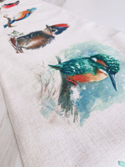 Camino de Mesa Aves Colección Lona 225x33cms