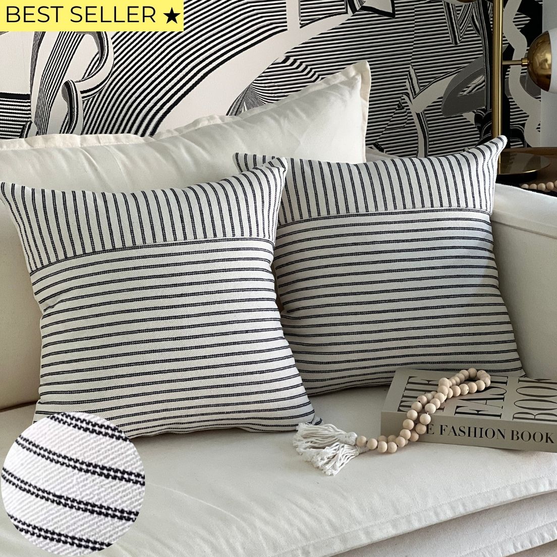 SET 2 FUNDAS LISTADAS – ESTILO CLÁSICO + REGALO