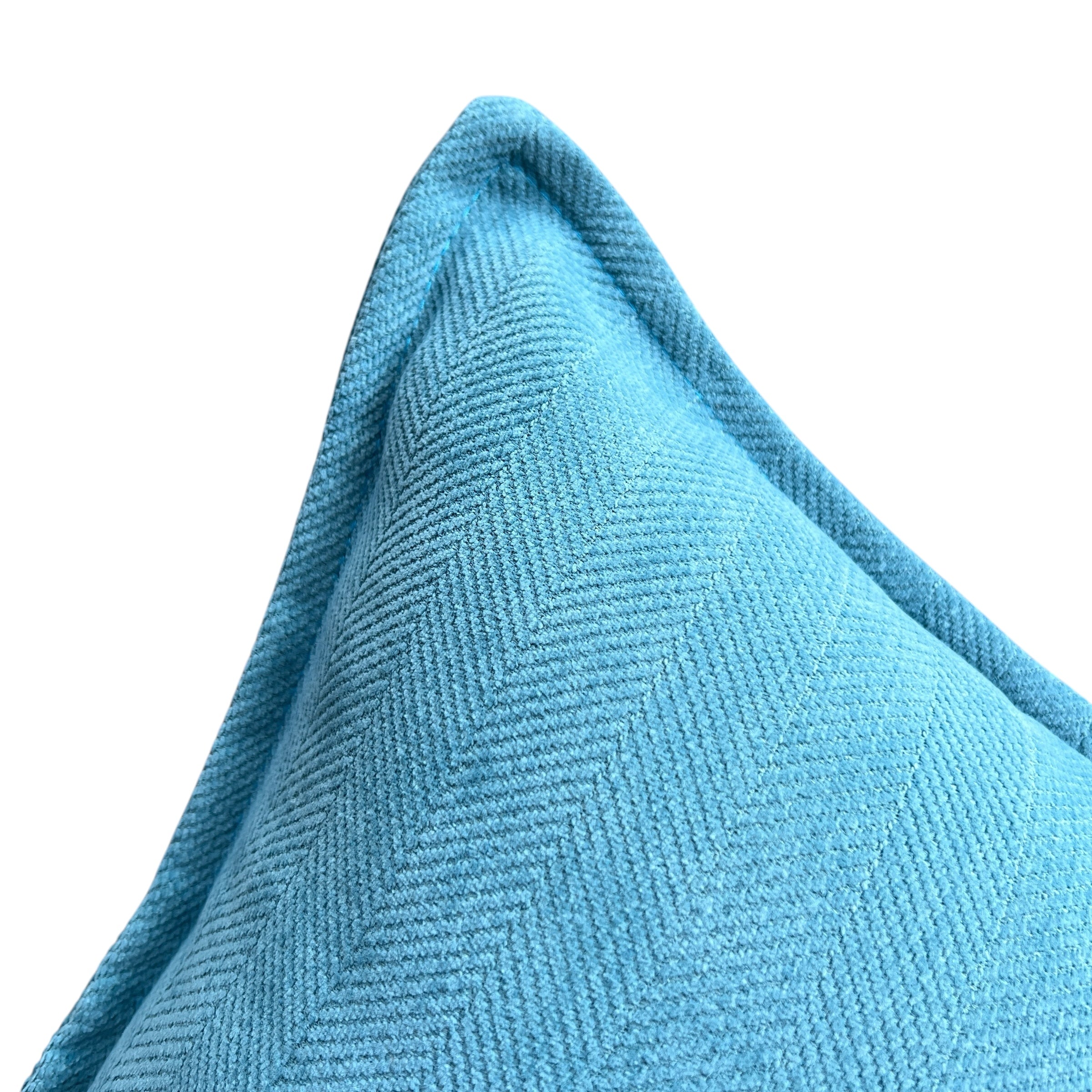 Funda de Cojín Pestaña Menta Cuadrada