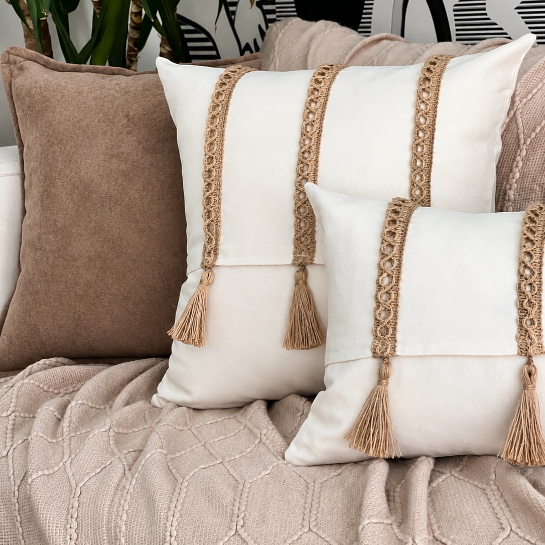 SET 5 FUNDAS PREMIUM BEIGE ALHAMBRA + CUENTA GRATIS