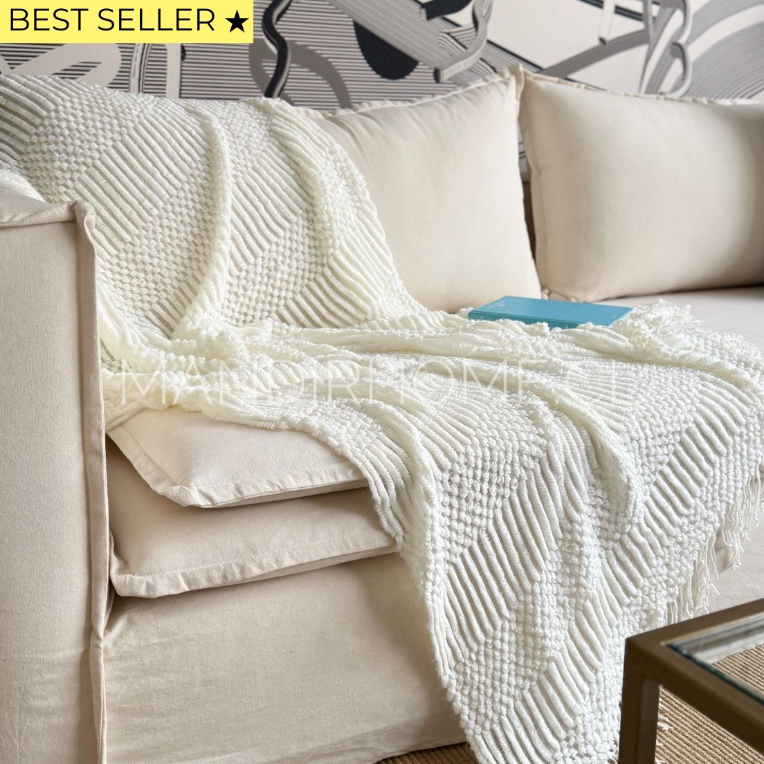 Manta Crudo Esperanza 210x120cms