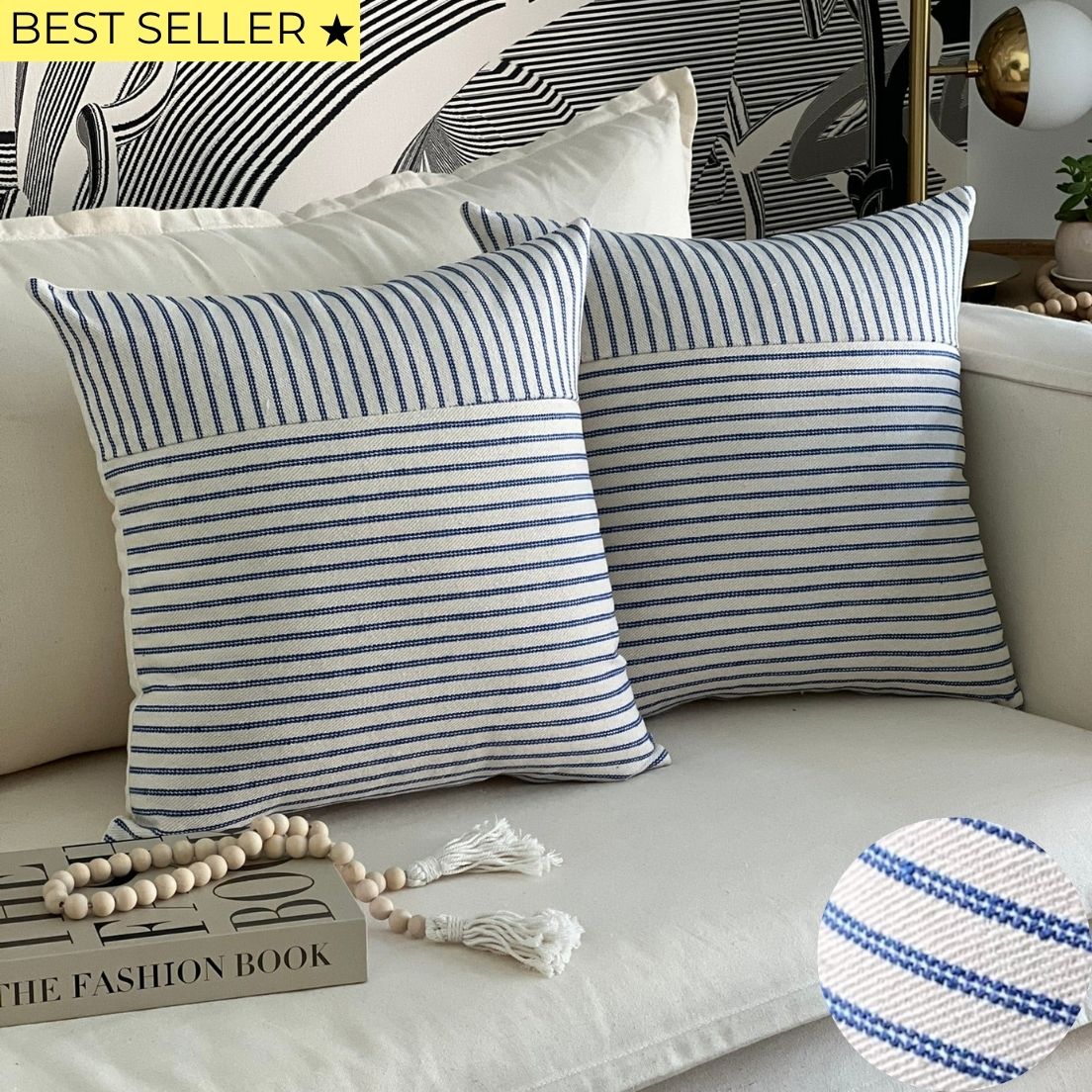 SET 2 FUNDAS LISTADAS – ESTILO CLÁSICO + REGALO